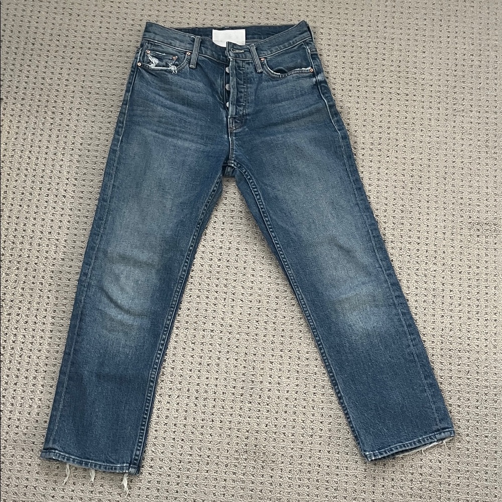 Mother superior straight leg Tomcat Jeans 25